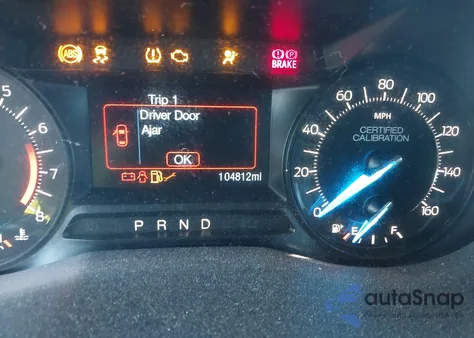 2017 Ford Police Interceptor из США, поврежденный, VIN 1FM5K8AT0HGB82806